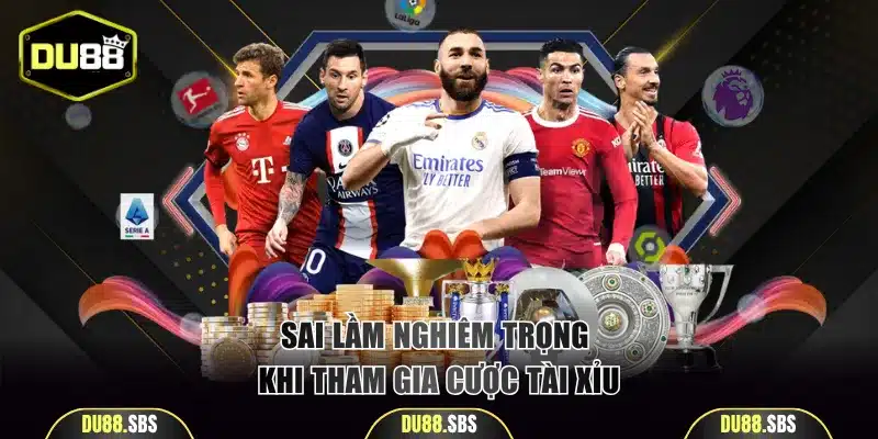 Sai lầm nghiêm trọng khi tham gia cược Tài Xỉu